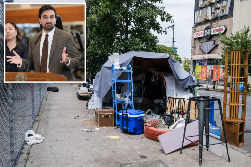 Mamdani administration puts in a lukewarm effort to clear out homeless camps in NYC
