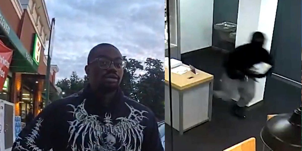 Man's truck taken while he was busy robbing a Verizon store, say Maryland police