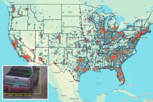 Map reveals surprising locations of Flock camera surveillance in California