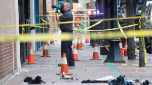 Mass shooting in Tucson injures at least 10 in entertainment area