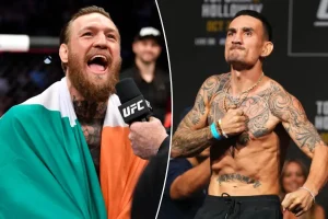 Max Holloway's wife's swimsuit photo ahead of UFC fight against McGregor