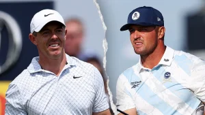 McIlroy criticizes DeChambeau at The Open for disrupting the tournament.