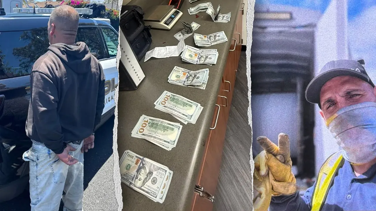 Men in California reportedly took selfies while stealing $100K worth of tools and copper.