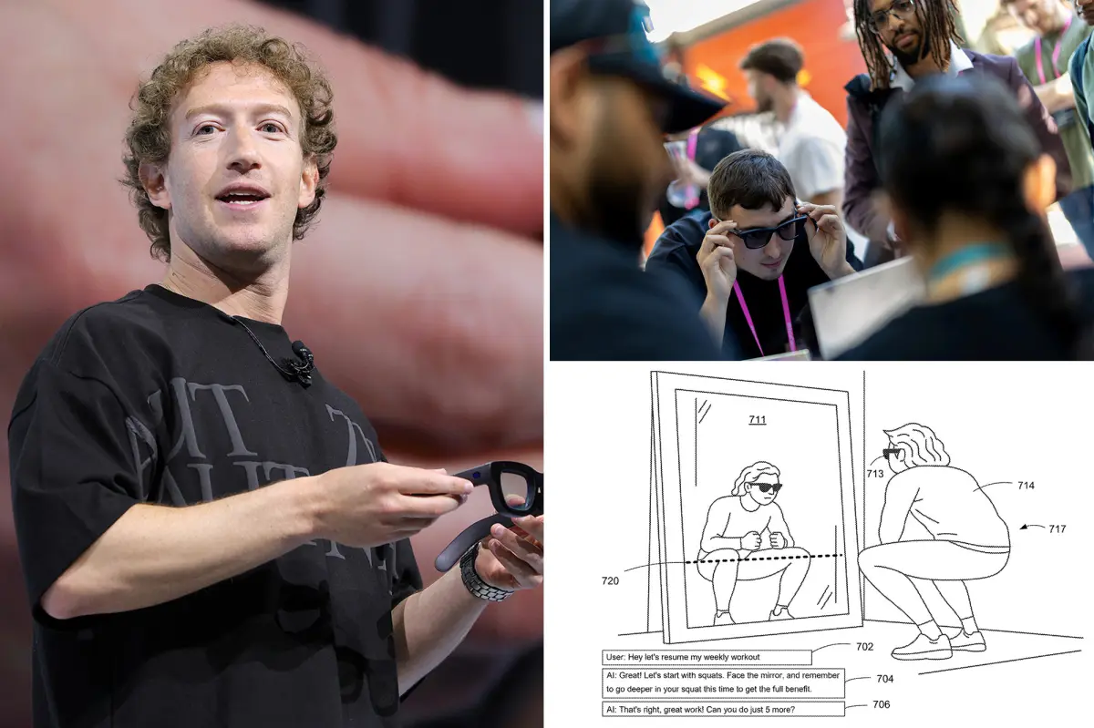 Meta files patent for an AI device that monitors wearer's sighs, laughter, and medication use