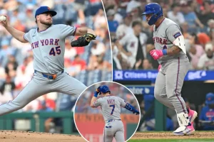 Mets defeat Phillies in hazy weather to kick off second half