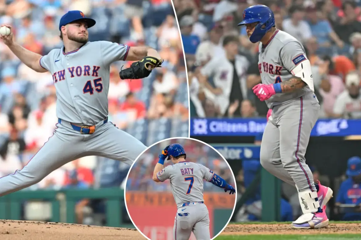 Mets defeat Phillies in hazy weather to kick off second half