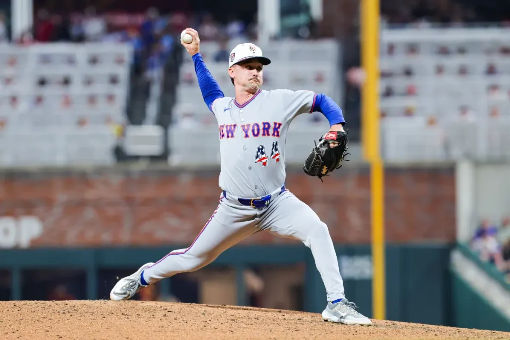 Mets pitcher Austin Warren added to 15-day injured list