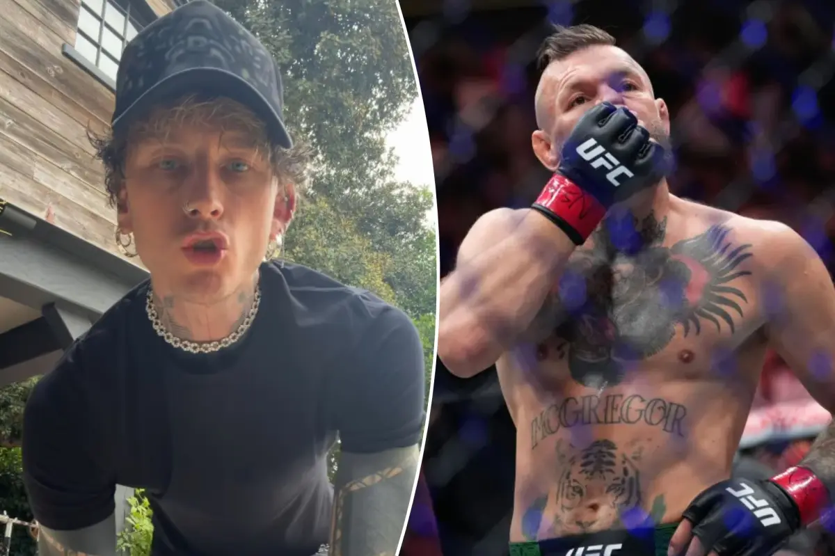MGK mocks Conor McGregor's injury with a harsh response following their 'VMA' conflict