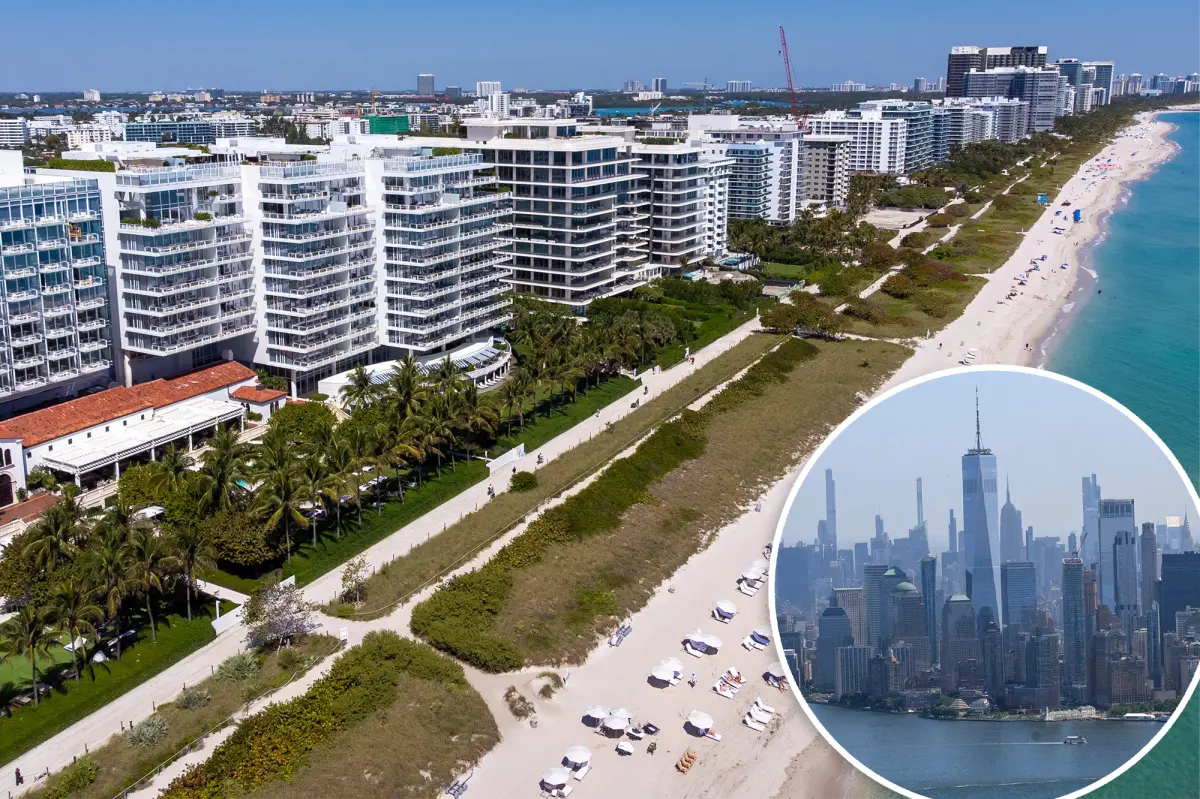Miami's rising living expenses have now exceeded those of NYC for the first time, according to government data.