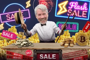 Michael Saylor's recent Bitcoin sales concern cryptocurrency investors