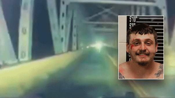 Missouri man jumps off bridge into Table Rock Lake during a chase