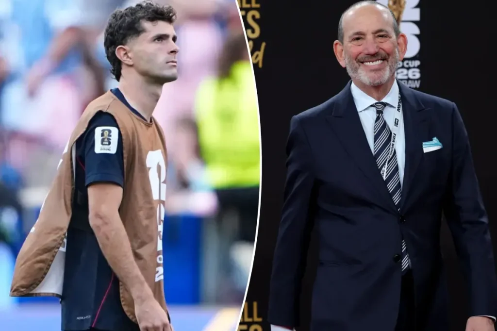 MLS commissioner advocates for Christian Pulisic's move to NYCFC