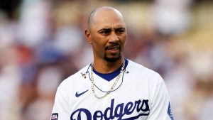 Mookie Betts of the Dodgers believes athletes should not be viewed as political icons.