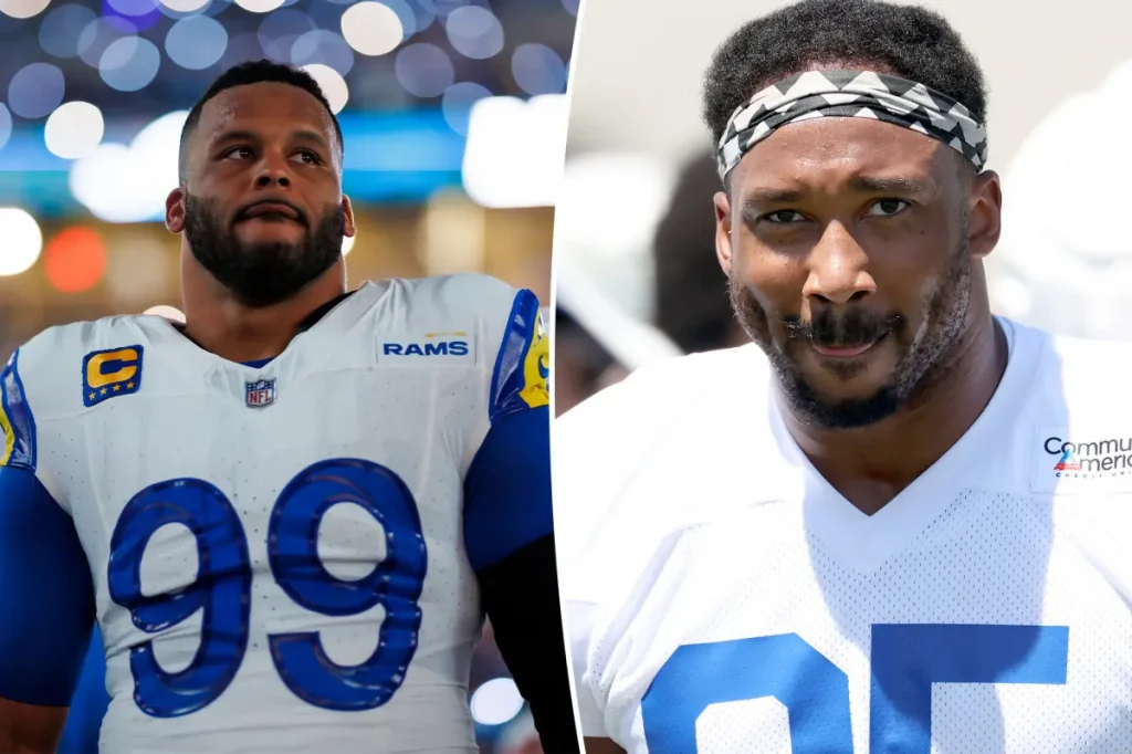 Myles Garrett discusses the potential return of Aaron Donald to the Rams