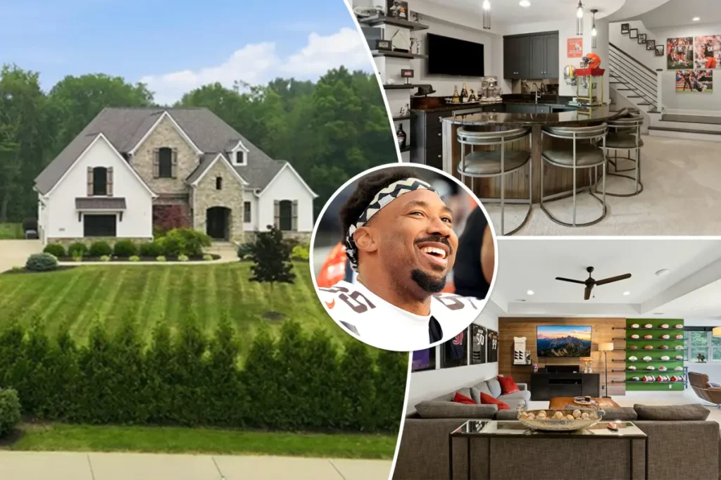 Myles Garrett puts his Cleveland house on the market for $2.1 million shortly after surprising trade to the Los Angeles Rams