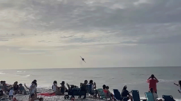 Navy leader addresses Blue Angels controversy following dangerously low beach flyover