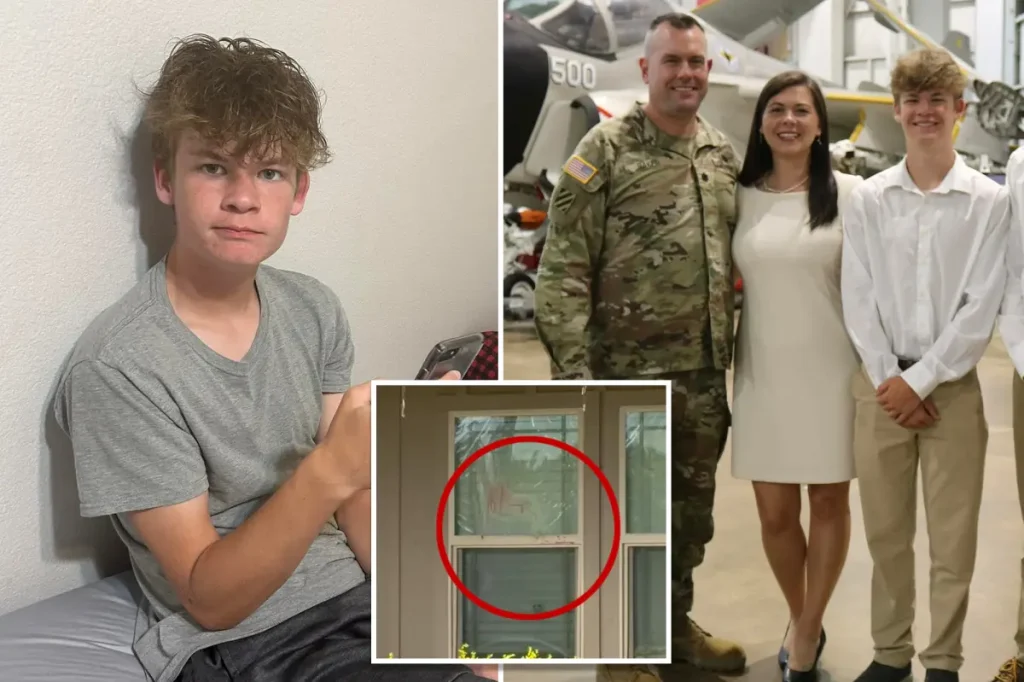 Neighbor shares unsettling information about 'noisy' altercation before teen son reportedly killed Samantha Baker.