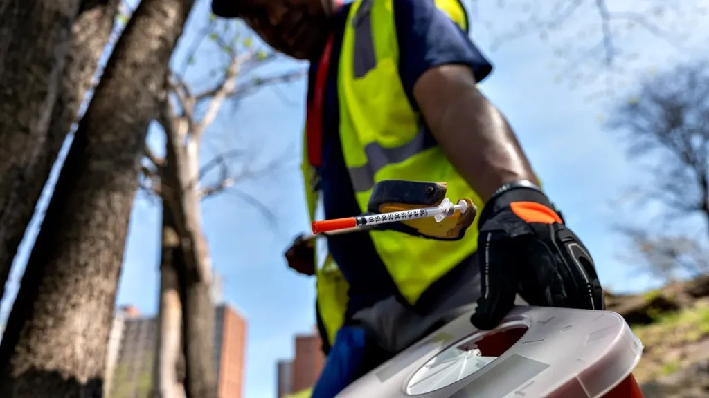 New York City establishes permanent needle exchange program using opioid resources
