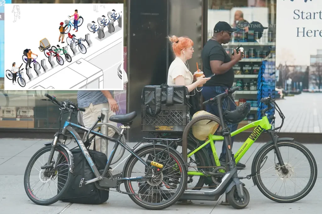 New York City's proposal for 500 unattractive bike lockers frustrates residents as the cost could reach $26 million.