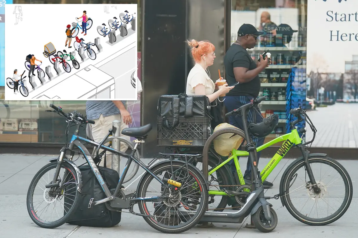 New York City's proposal for 500 unattractive bike lockers frustrates residents as the cost could reach $26 million.