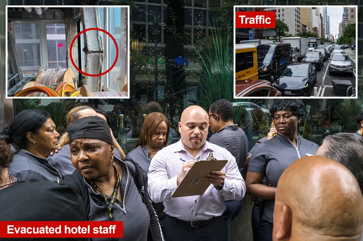 New York's 'frozen zone' around unstable high-rise leaves many stuck
