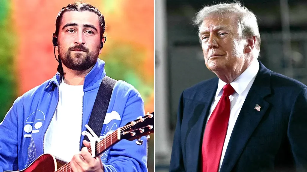 Noah Kahan asks the White House to stop featuring 'American Cars' in videos.