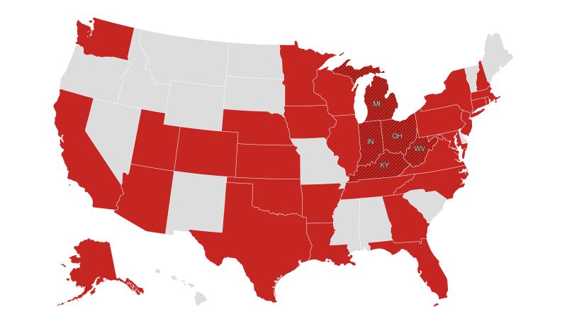 Numbers behind the cyclosporiasis outbreak in the US