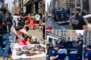 NYPD conducts another operation against illegal vendors in NYC, but Canal Street businesses claim it won't make a difference