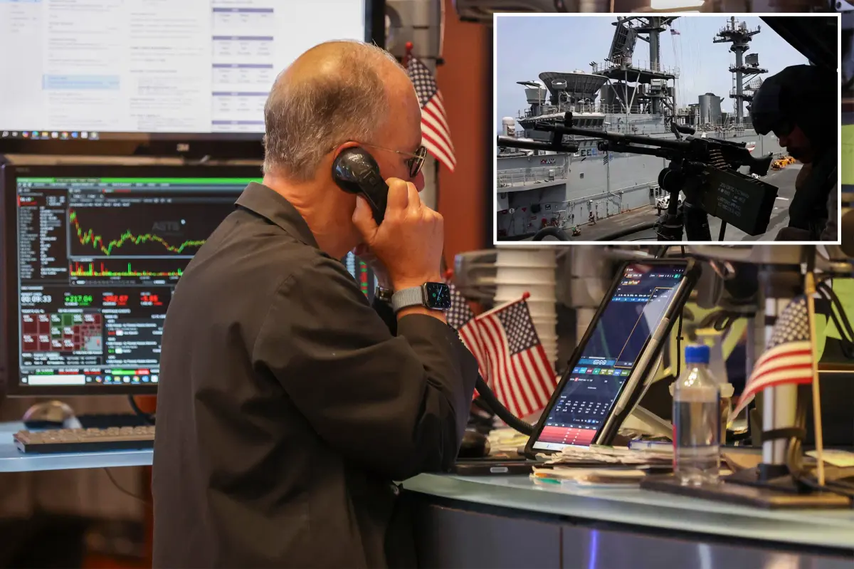 Oil prices drop by more than 6% after the US and Iran halt hostilities over the weekend.