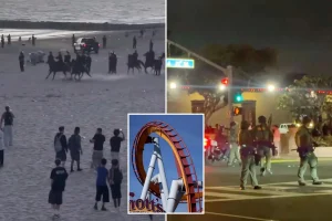 Out-of-control teens aim for famous Southern California amusement park as police issue alert