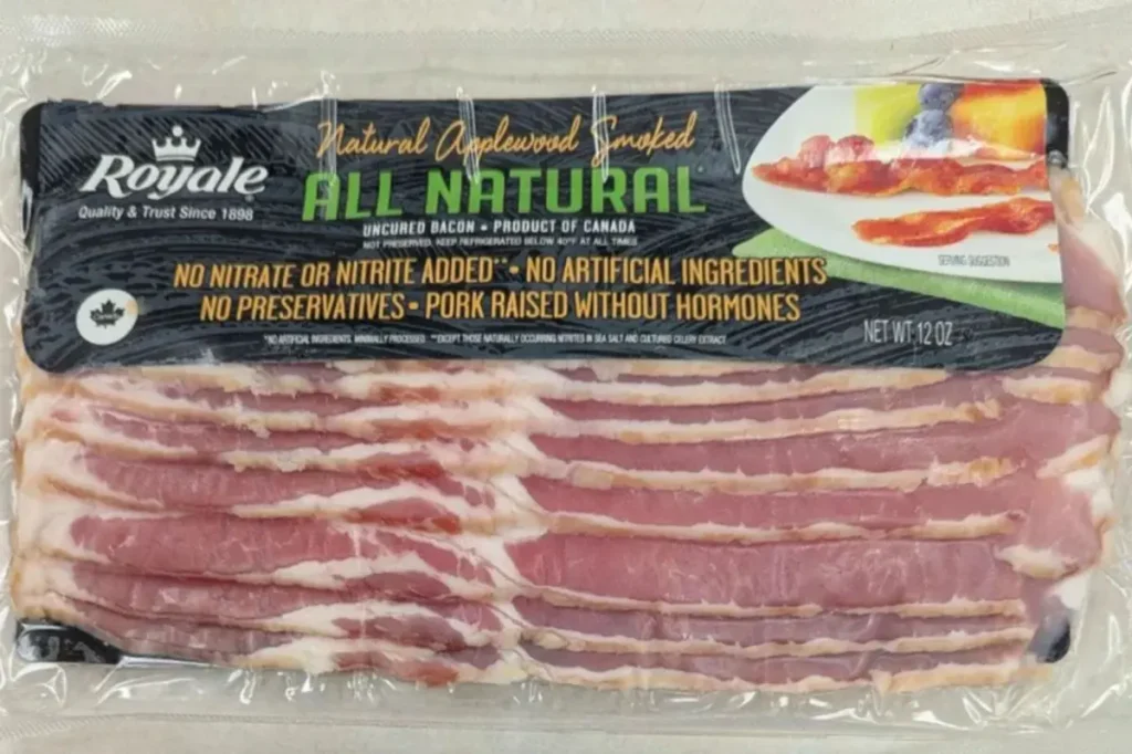 Over 12,000 pounds of bacon imported from Canada recalled due to serious USDA warning