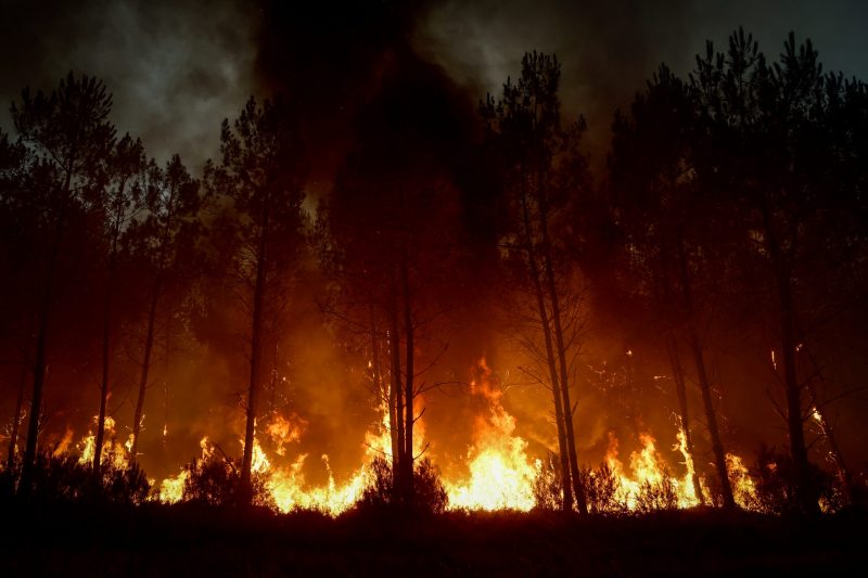 Over 3,000 individuals displaced as wildfires sweep through Spain and France