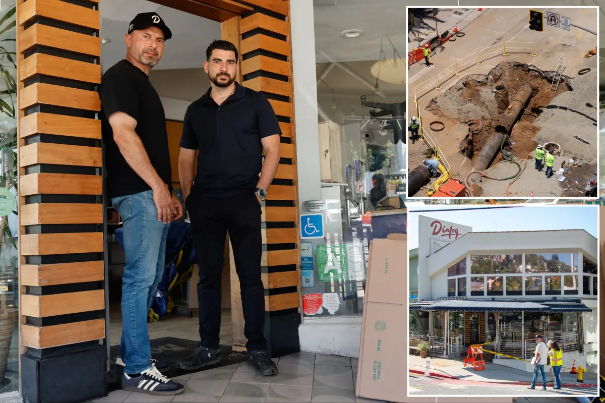 Owners of Dialog Cafe in West Hollywood provide reopening timeline after water main incident