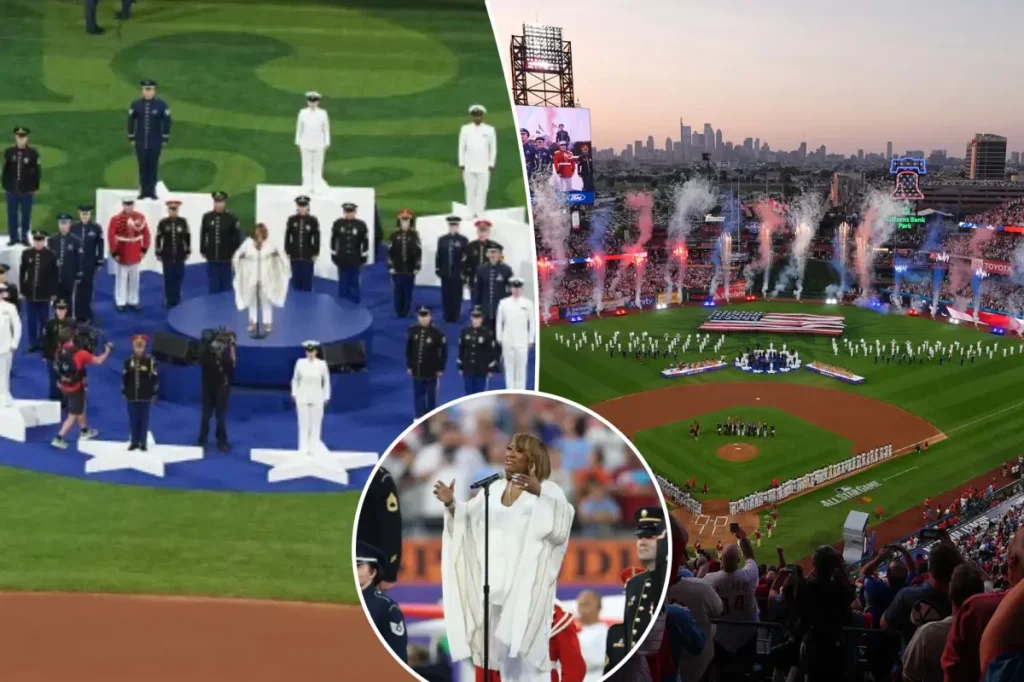 Patti LaBelle faces backlash for her national anthem performance at the 2026 MLB All-Star Game in Philadelphia