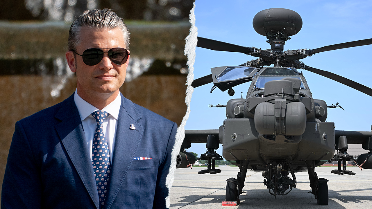 Pete Hegseth addresses issue after Apache pilots in the National Guard were suspended