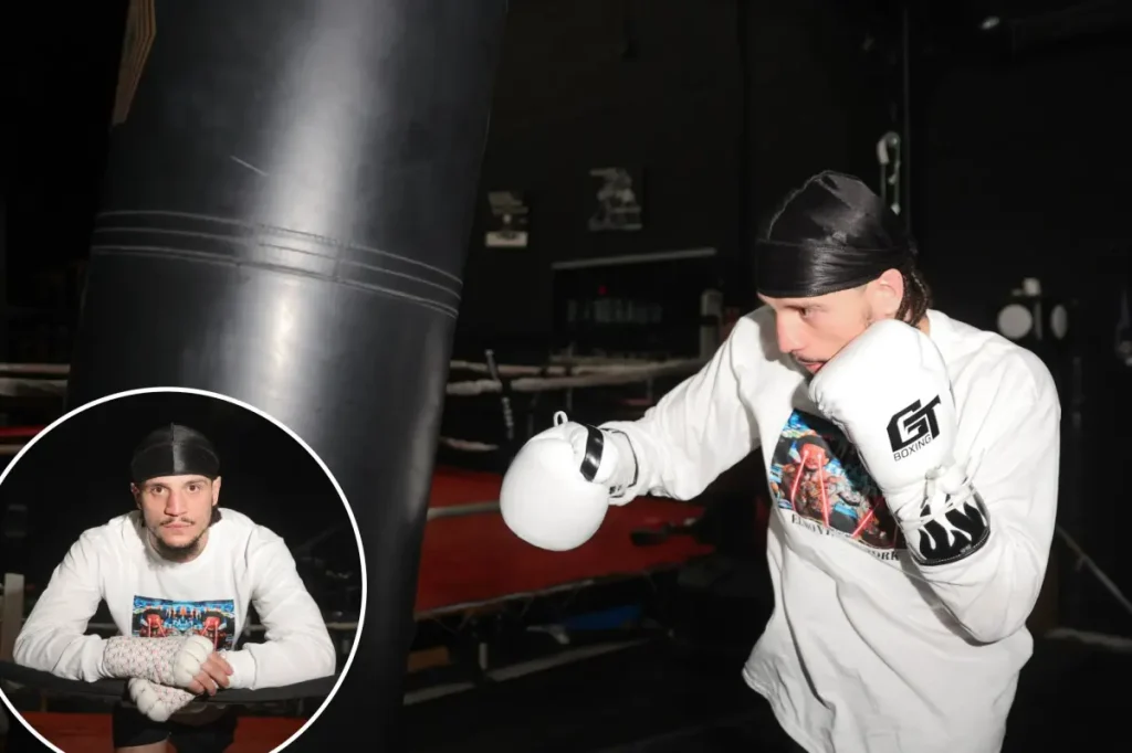 Peter Latorre pursuing his boxing ambitions with a talent that's 'in the family'