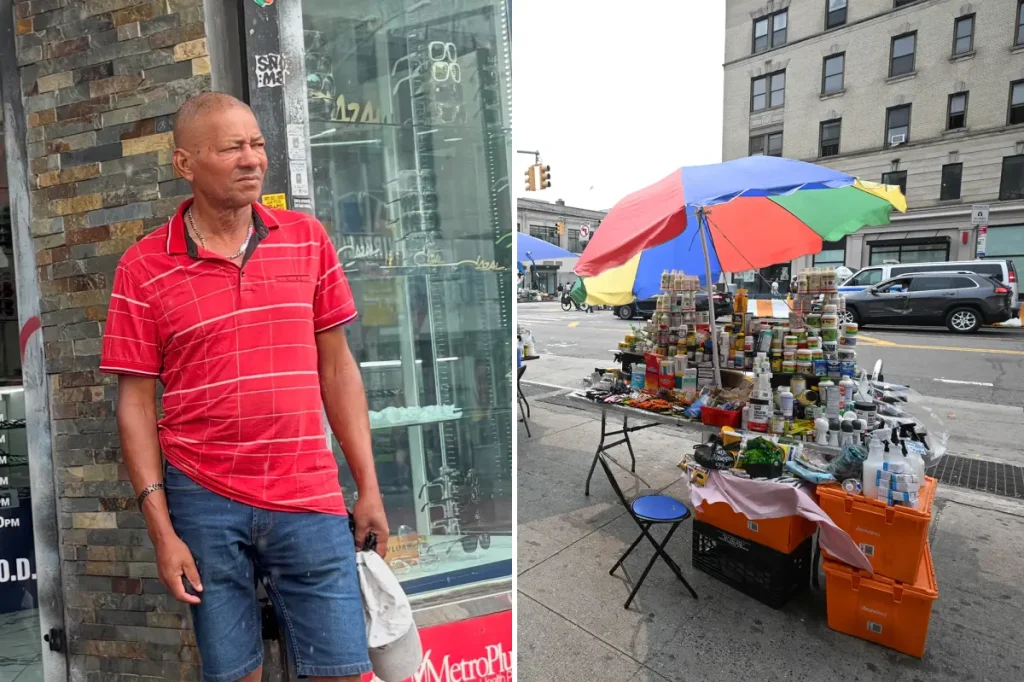 Police dismantle outdoor prescription pill trade, forcing dealers to flee with their supplies.