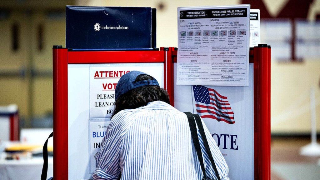 Poll indicates low approval for Trump as Democrats take the lead in House voting.