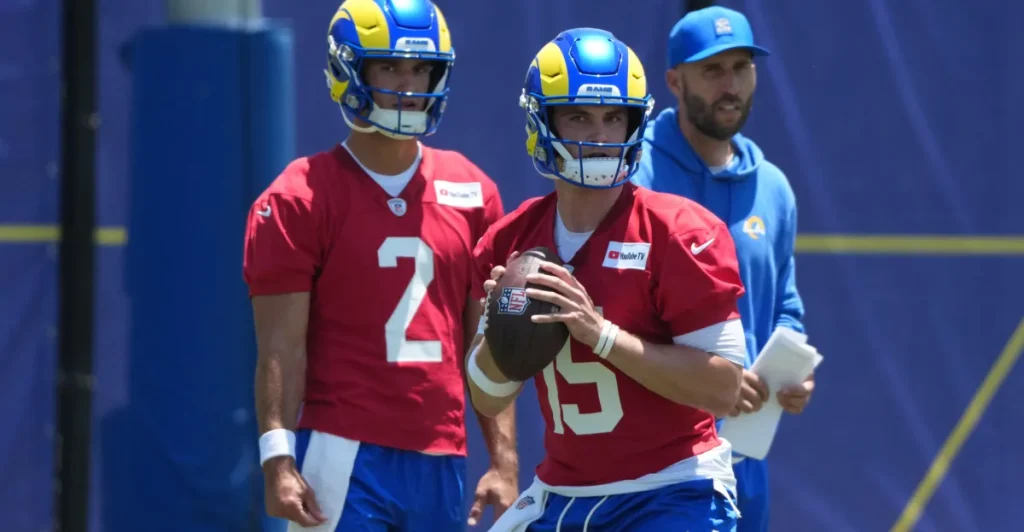Rams newcomer Ty Simpson discusses the difficulties of mastering Sean McVay's offense