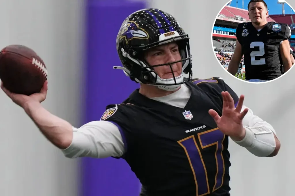 Ravens release Diego Pavia just days before training camp