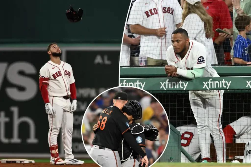 Red Sox match franchise record with 15-game winning streak, which comes to an end.