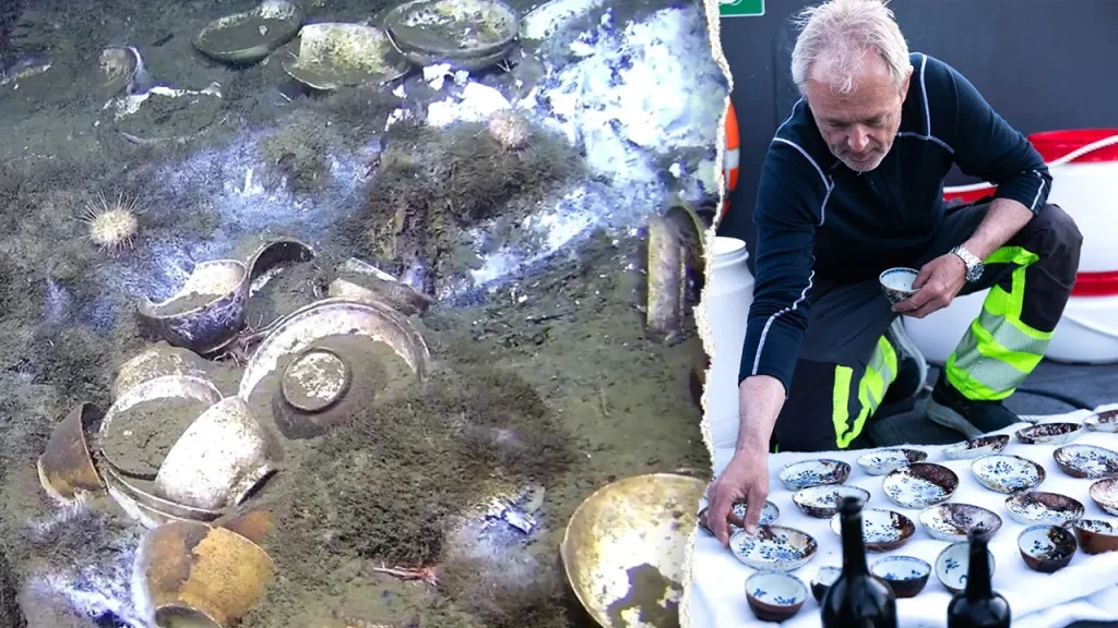 Remarkable Norwegian shipwreck uncovers exceptionally preserved Chinese porcelain cargo