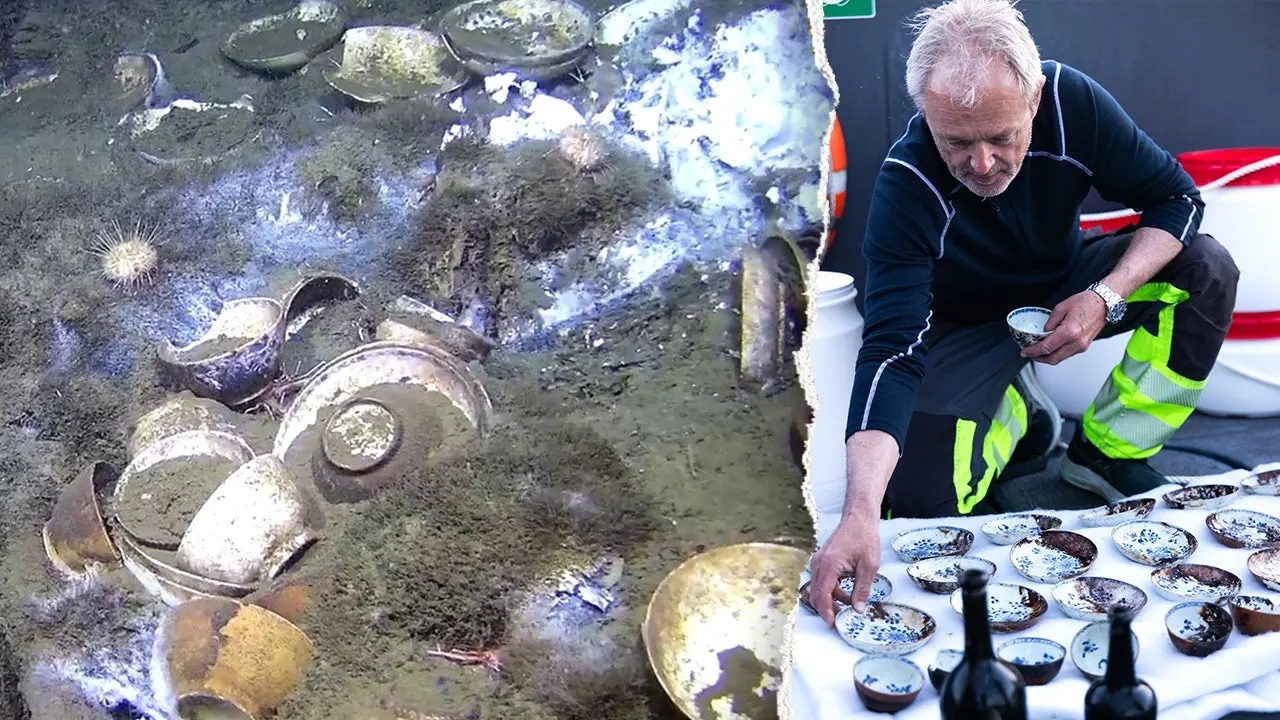 Remarkable Norwegian shipwreck uncovers exceptionally preserved Chinese porcelain cargo