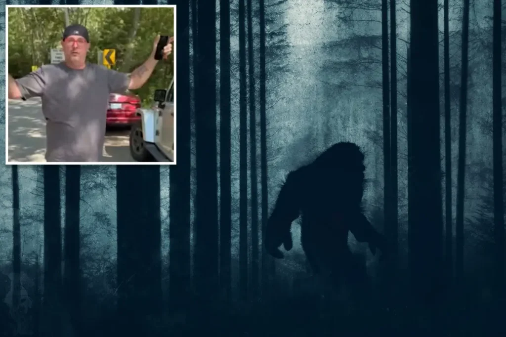 Rhode Island father reports seeing Bigfoot in Connecticut forests and noted that it had 'no breasts'