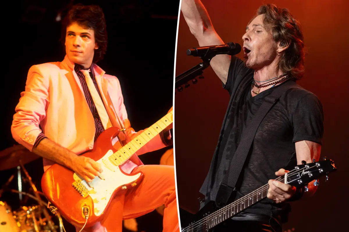 Rick Springfield displays toned physique at 76 during a shirtless performance