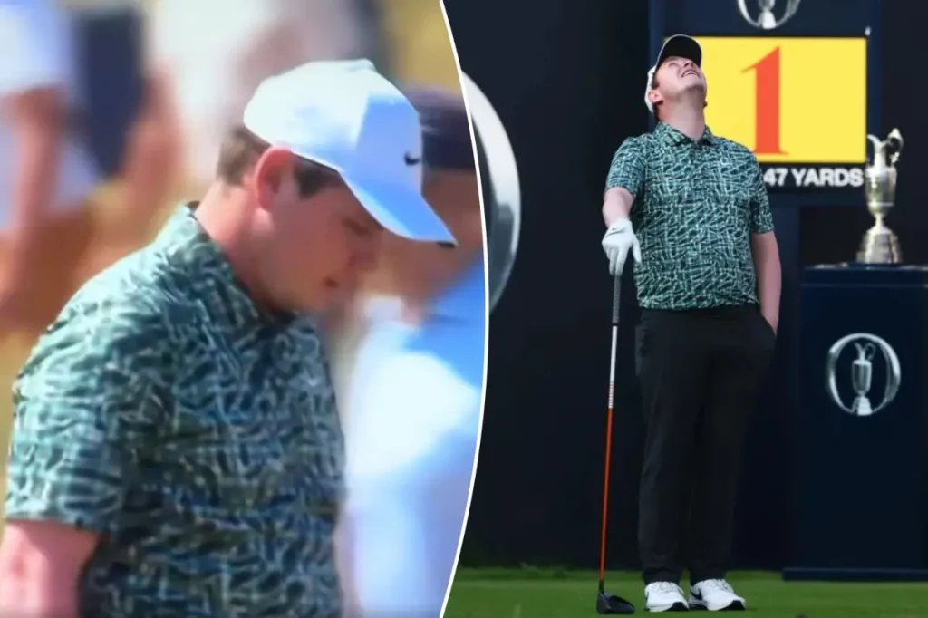 Robert MaCintyre expresses frustration at the British Open: 'What a terrible golf hole'