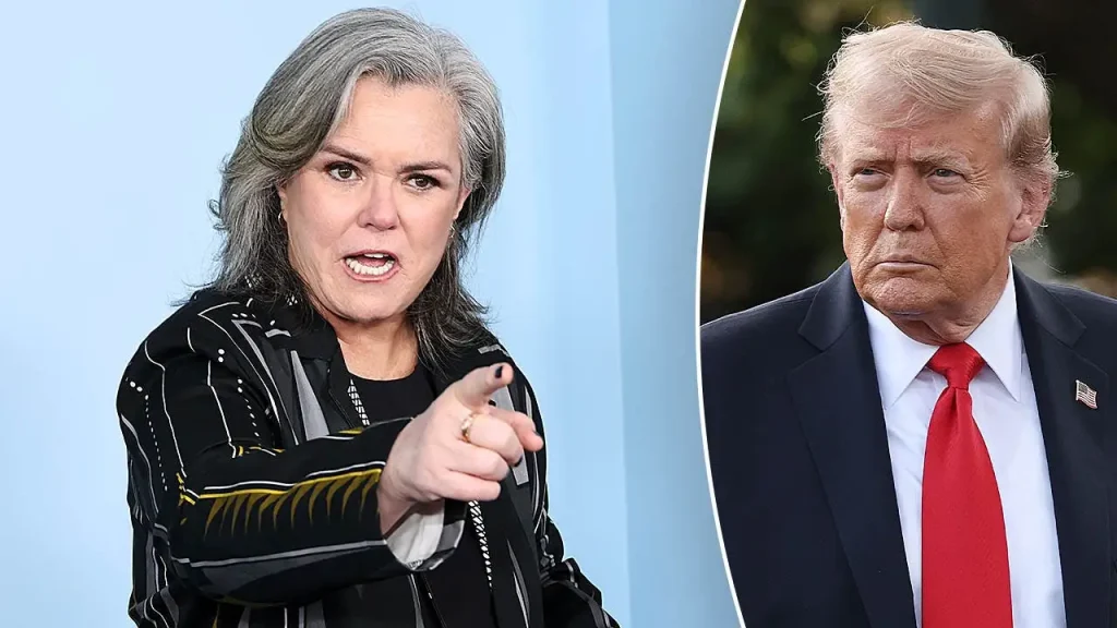 Rosie O'Donnell says their common New York background drives her conflict with Trump