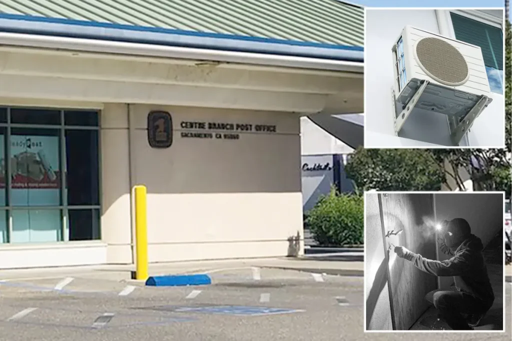 Sacramento County post office targeted by copper thieves three times