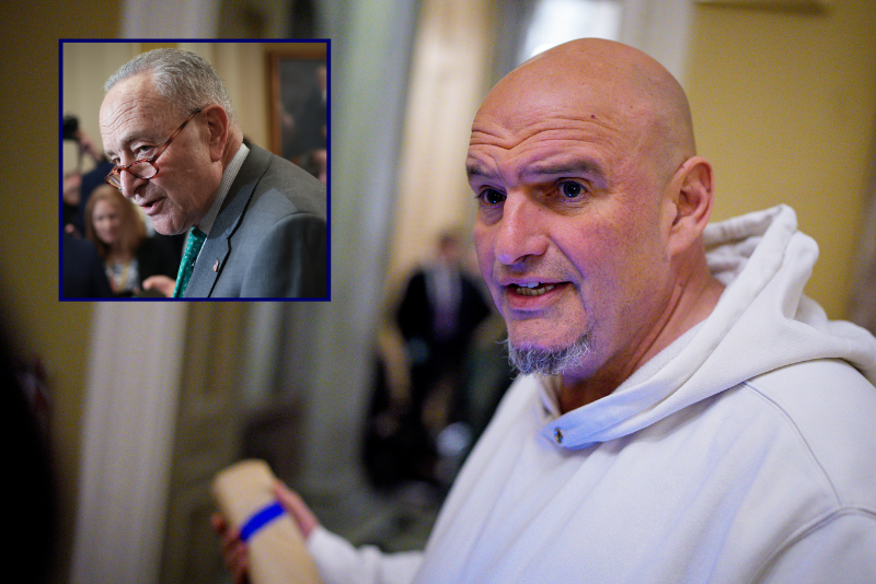 Schumer advises Fetterman to stay a Democrat as party tensions rise
