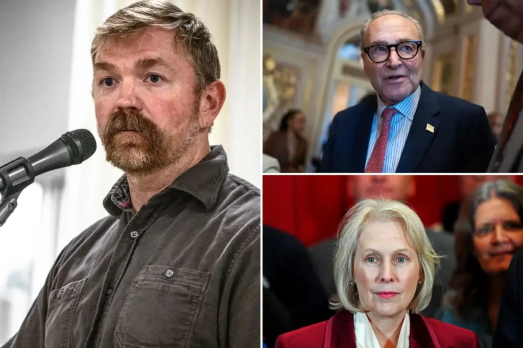 Schumer and Gillibrand call for Graham Platner to step down from the Maine Senate race following a rape accusation.